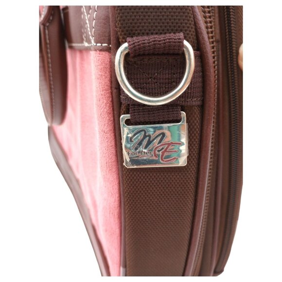 Mobile Edge 16" Scanfast Laptop Messenger Bag Pink Suede Checkpoint Friendly TSA - Picture 16 of 16